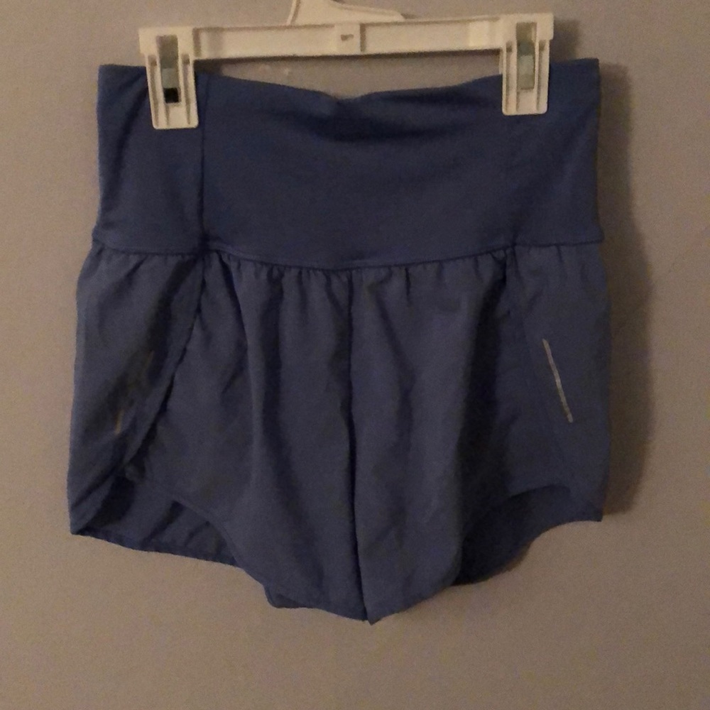 Blue Exercise Shorts